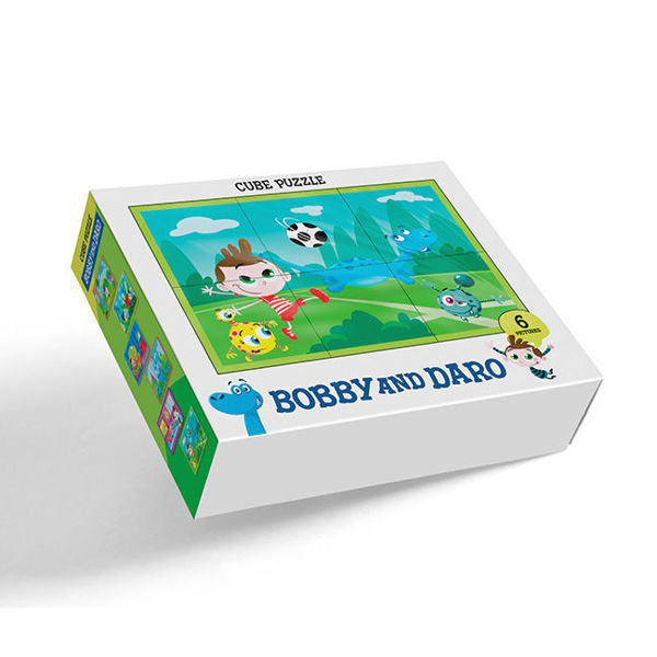 Слика на Сложувалка со коцки - Боби и Даро