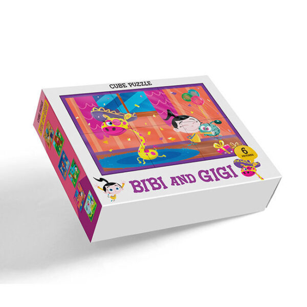 Сложувалка со коцки - Биби и Жижи
