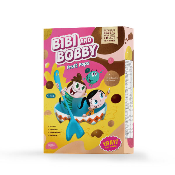 BIBI and BOBBY Fruit pops 200g